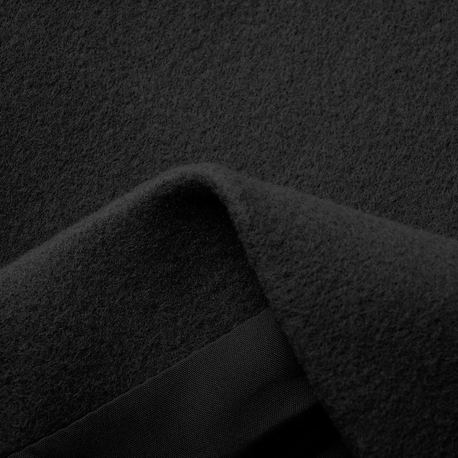 Générique Manteau Femme Long à Capuche Boutonné Hiver Veste Élégante Casual