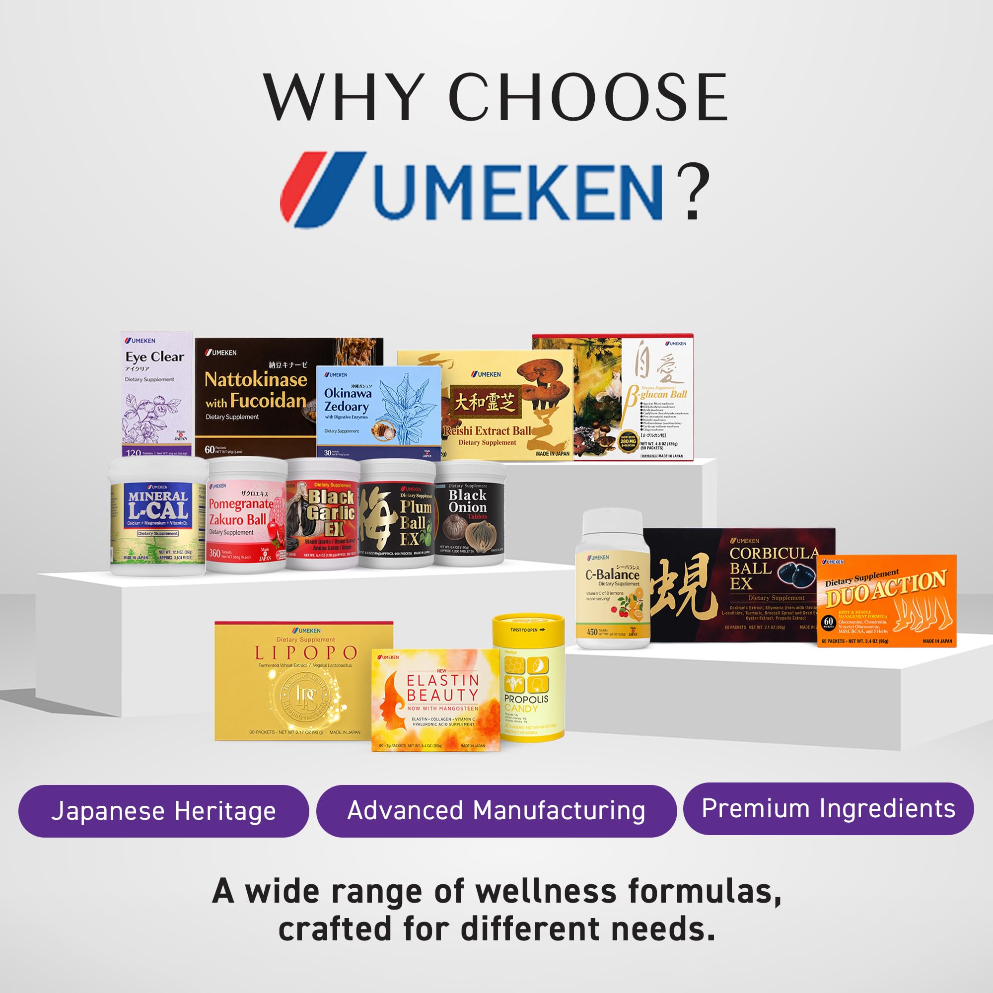 Umeken Eye Clear Dietary Supplement, Blueberry Extract, Lutein, Zeaxanthin, Ginkgo, Vision Supplements for Adults, Eye Vitamins, 2 Months Supply, 120 Tablets, Pack of 120 — Amazon image 8