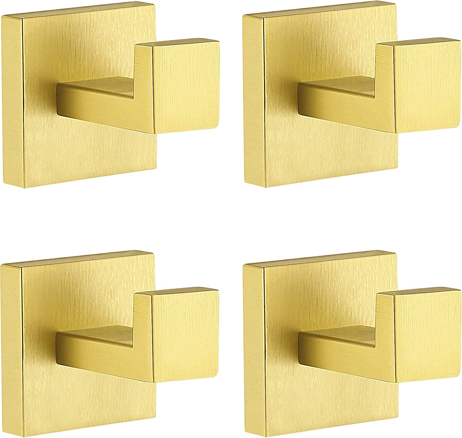 Towel Hooks for Bathrooms, Brushed Gold Towel Hook for