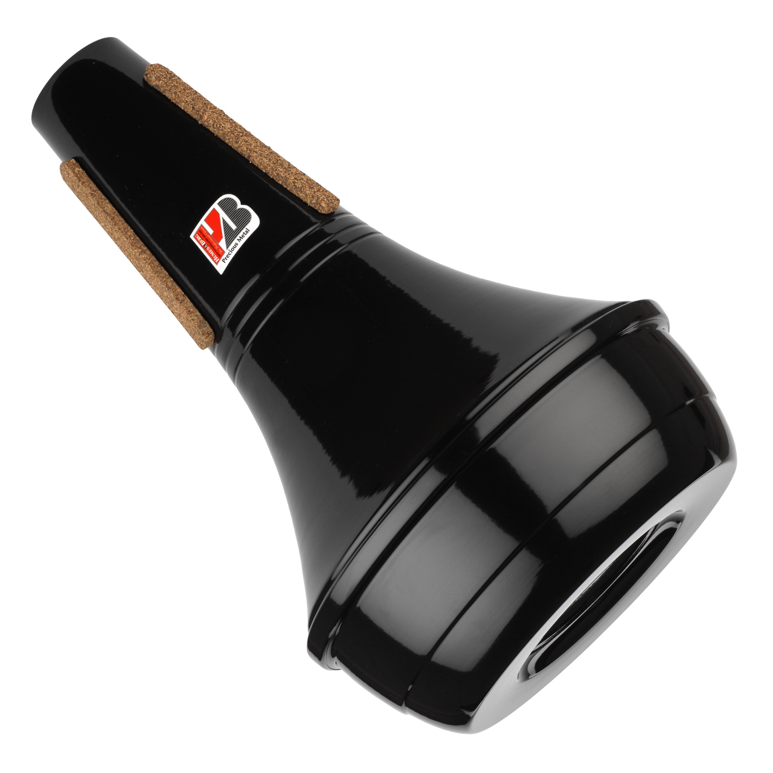 Humes & Berg Mute New Stone Lined Straight 265BK Euphonium, black