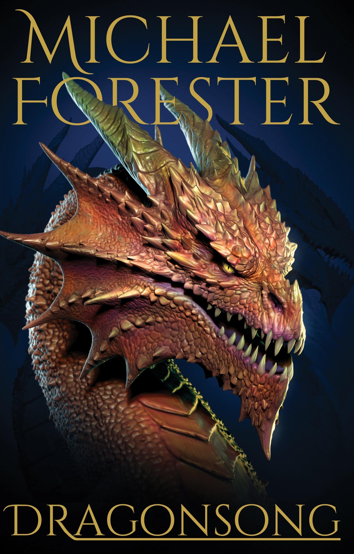 Dragonsong — Forester, Michael - Signed, First Edition
