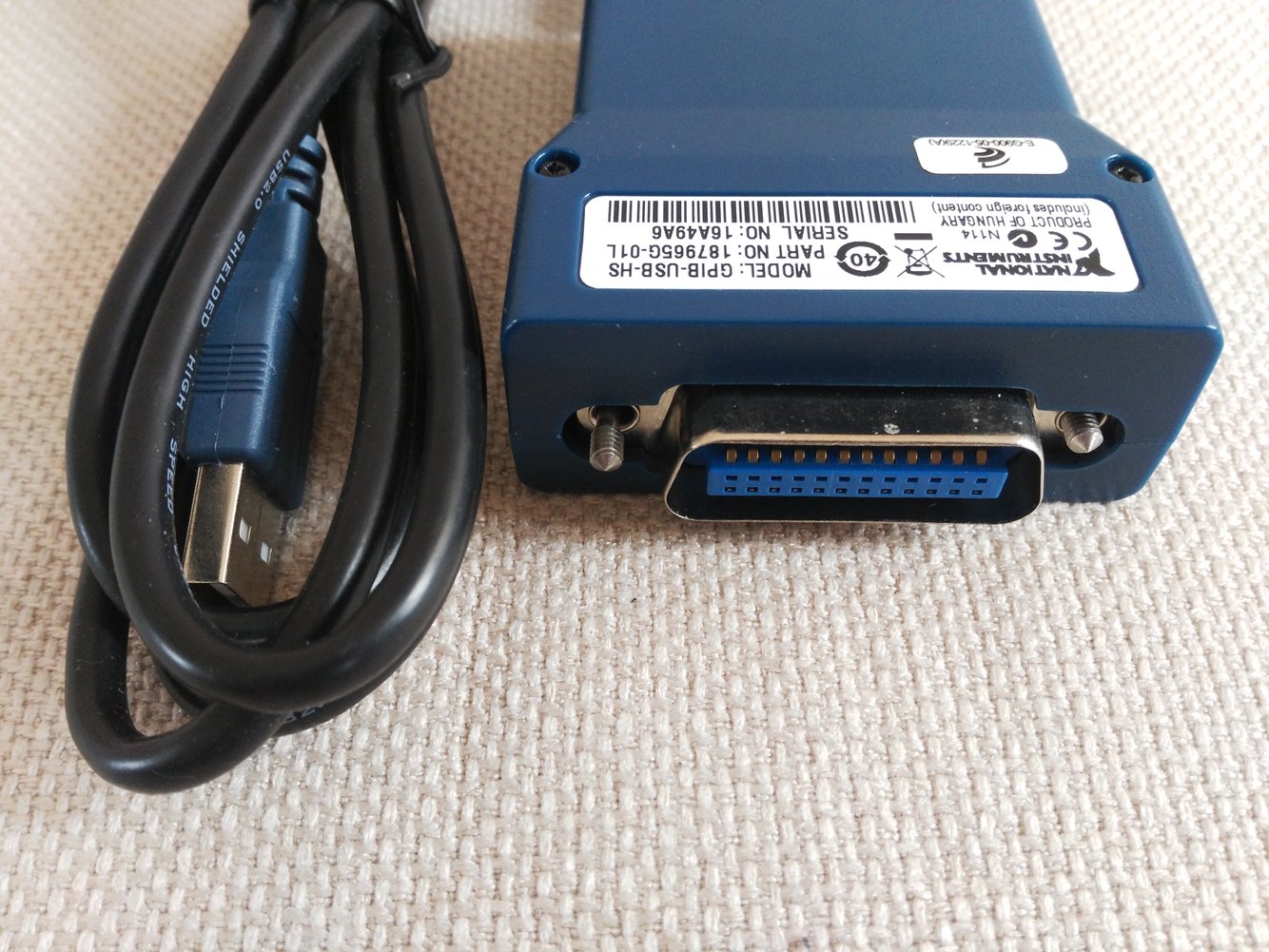 GPIB-USB-HS NI IEEE-488 Interface Adapter Controller