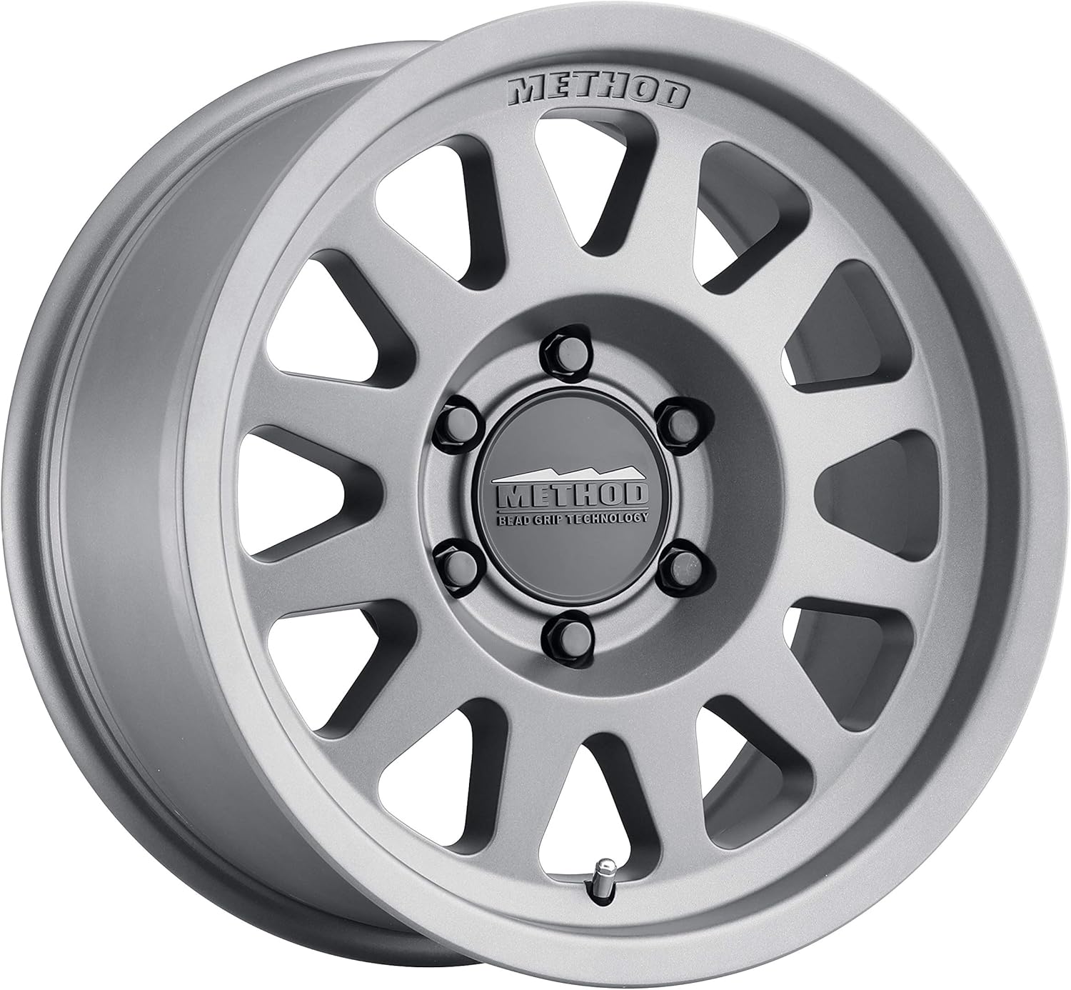 Method Race Wheels 704 Titanium 17x8.5" 6x5.5", 0mm offset 4.75" Backspace, MR70478560800