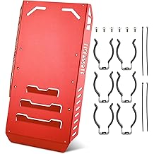 Aluminium Skid Plate Lower Engine Chassis Protection Guard for 2014-2023 Harley Touring Street Electra Road Glide King, Red