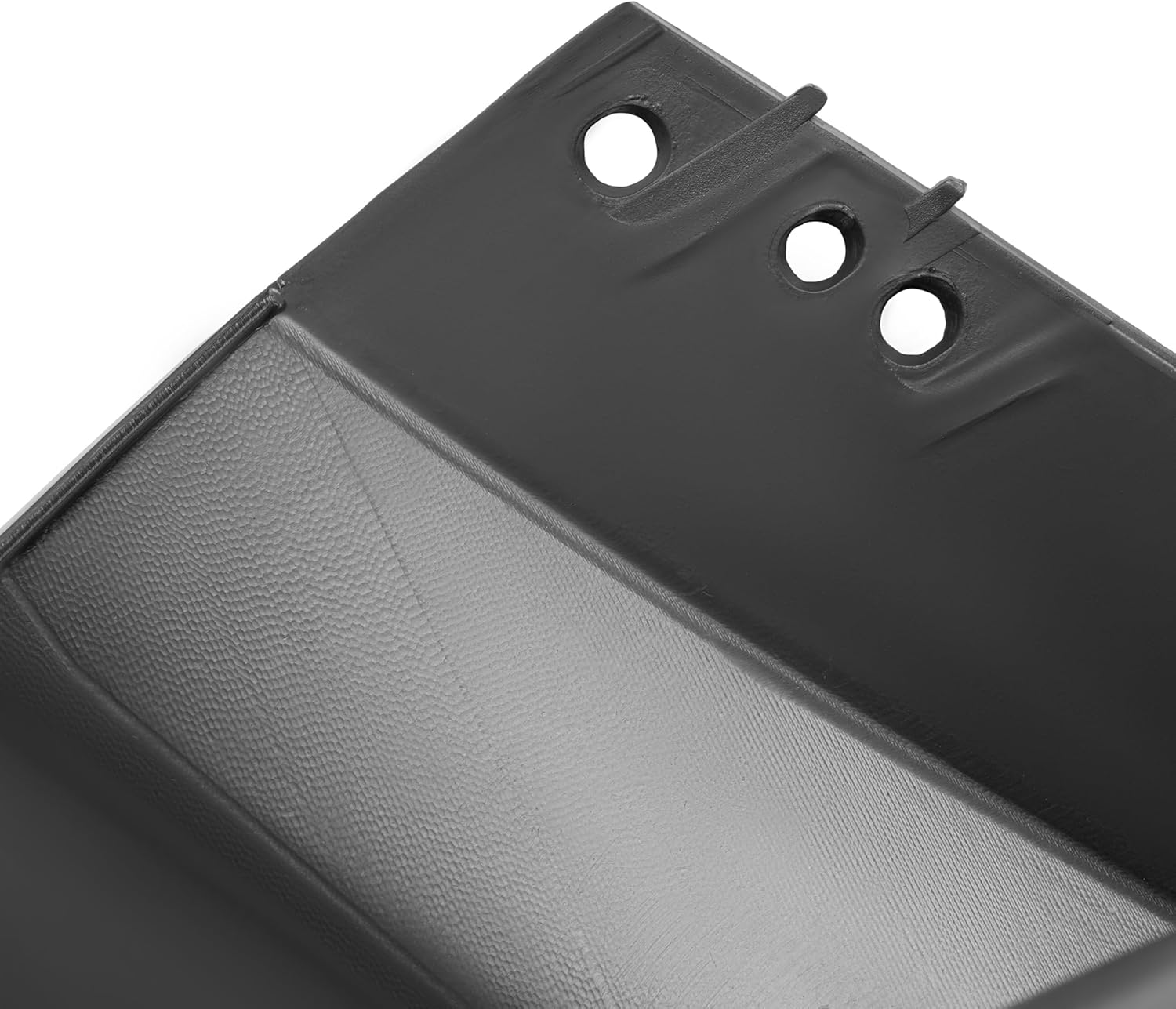 HECASA Front Bumper End Cap Cover Compatible with 2004-2007 Nissan Pathfinder Armada/Titan/Armada Replacement for NI1004145 620257S220 NI1005147 620247S220 Bumper Corner W/Fog Light Hole Black-Pair