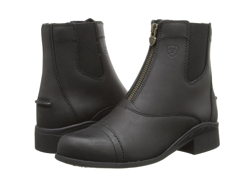 UPC 884849823774 product image for Ariat Kids Scout Zip Paddock (Little Kid/Big Kid) Cowboy Boots Black : 11 Little | upcitemdb.com