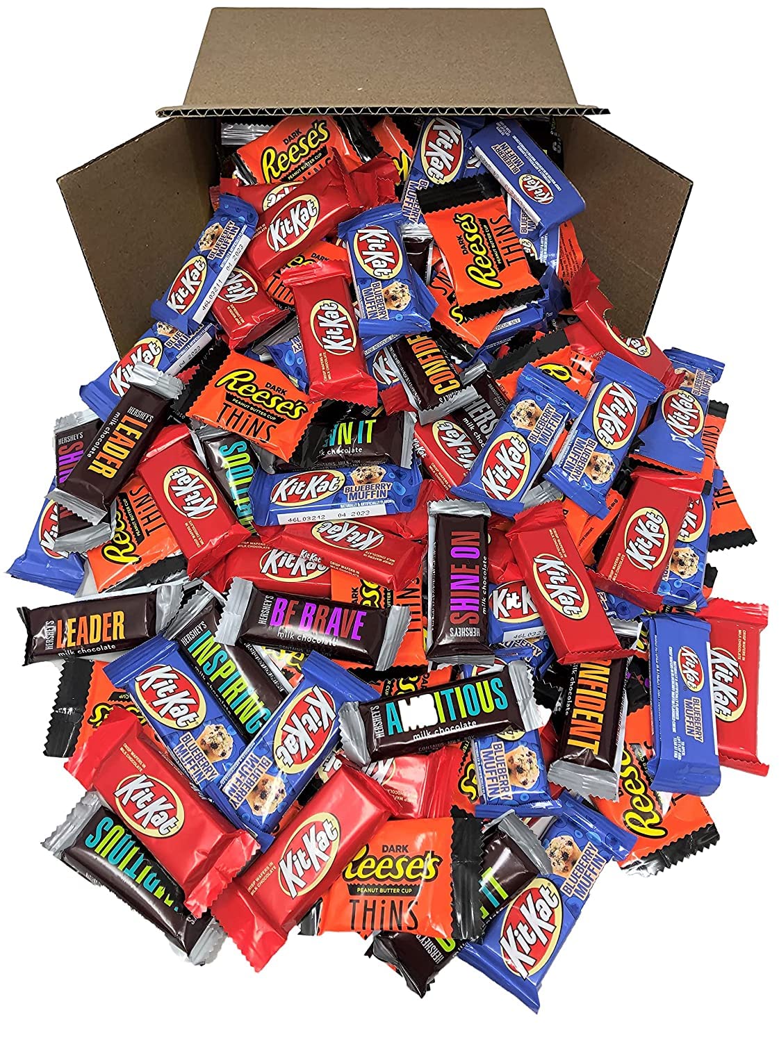 Buy BULK CHOCOLATE CANDY BAR MIX 5 LB of Individually Wrapped Milk Chocolate Bars, Includes