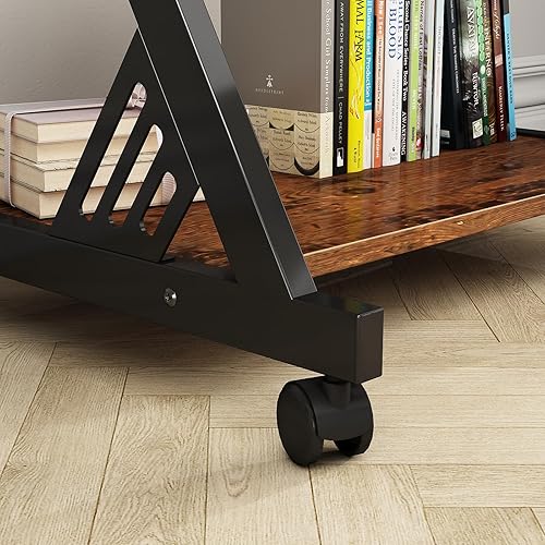 Miniatura 7 de Escritorio pequeño de esquina para computadora, escritorio de computadora rodante para dormitorio de espacio pequeño, escritorio de computadora de