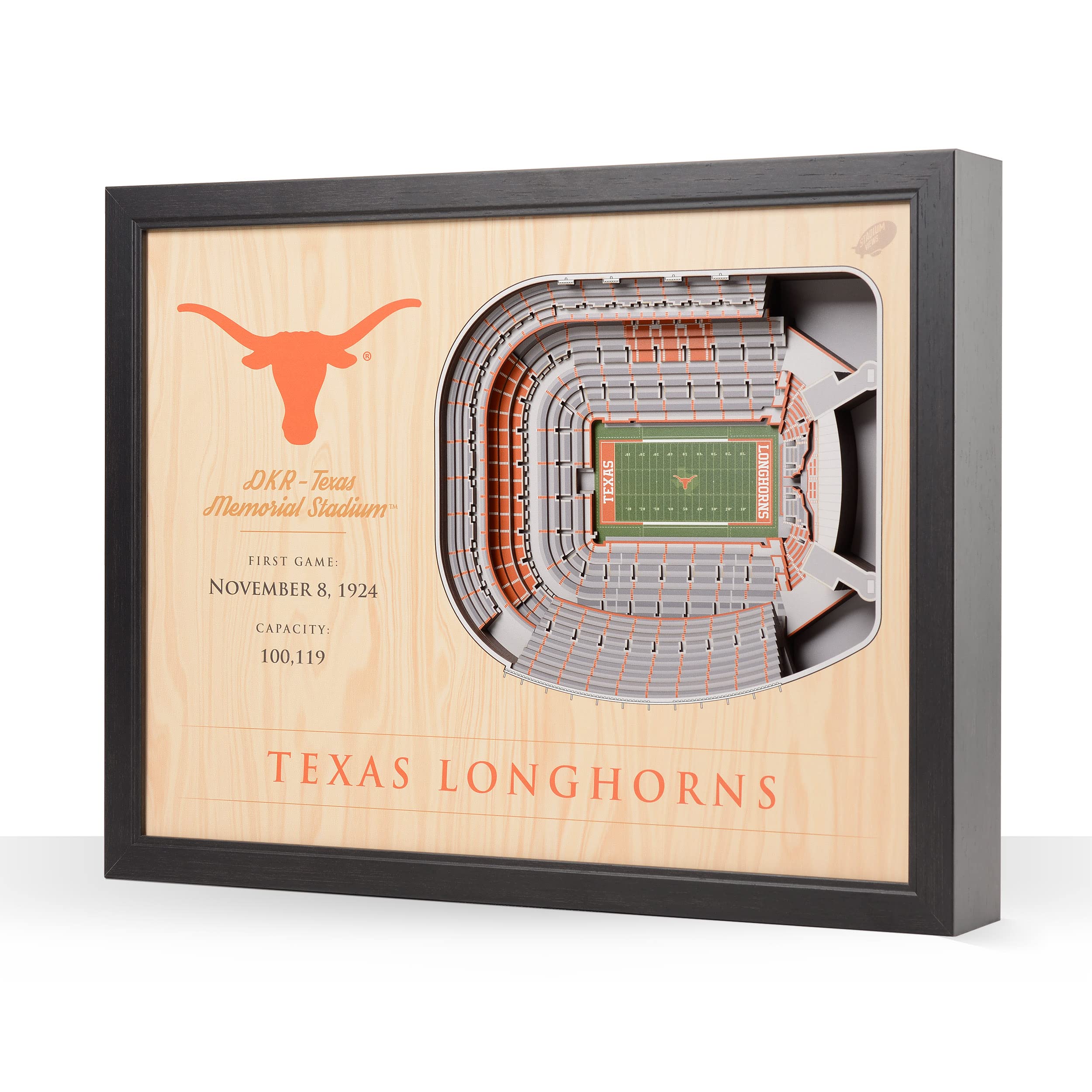 YouTheFan NCAA Wandschmuck für Herren, Unisex, Erwachsene, Damen, 25-lagig
