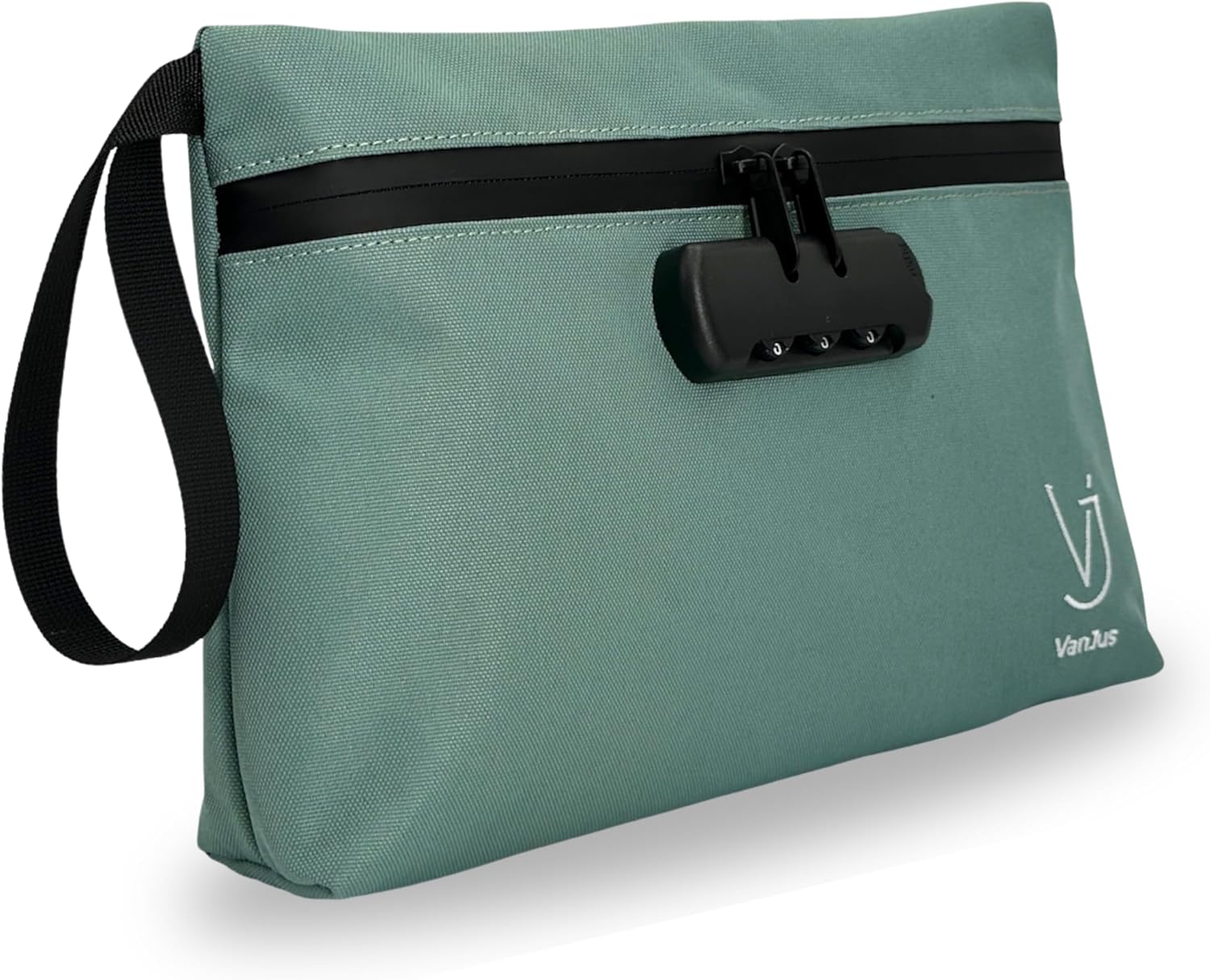 VanJus Stotage Combination Lock Bag Large Lockable Money Bag with Lock