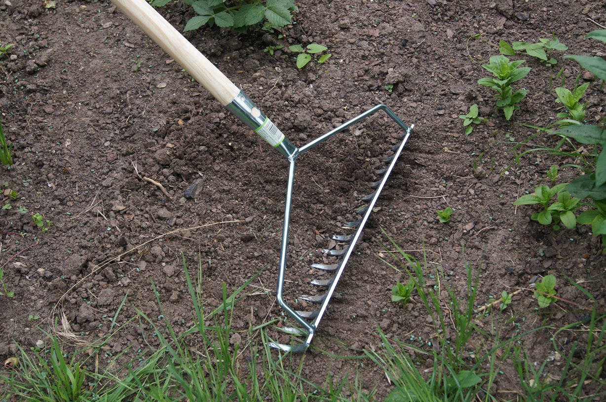 Connex FLOR50216 - Rastrillo para jardinería