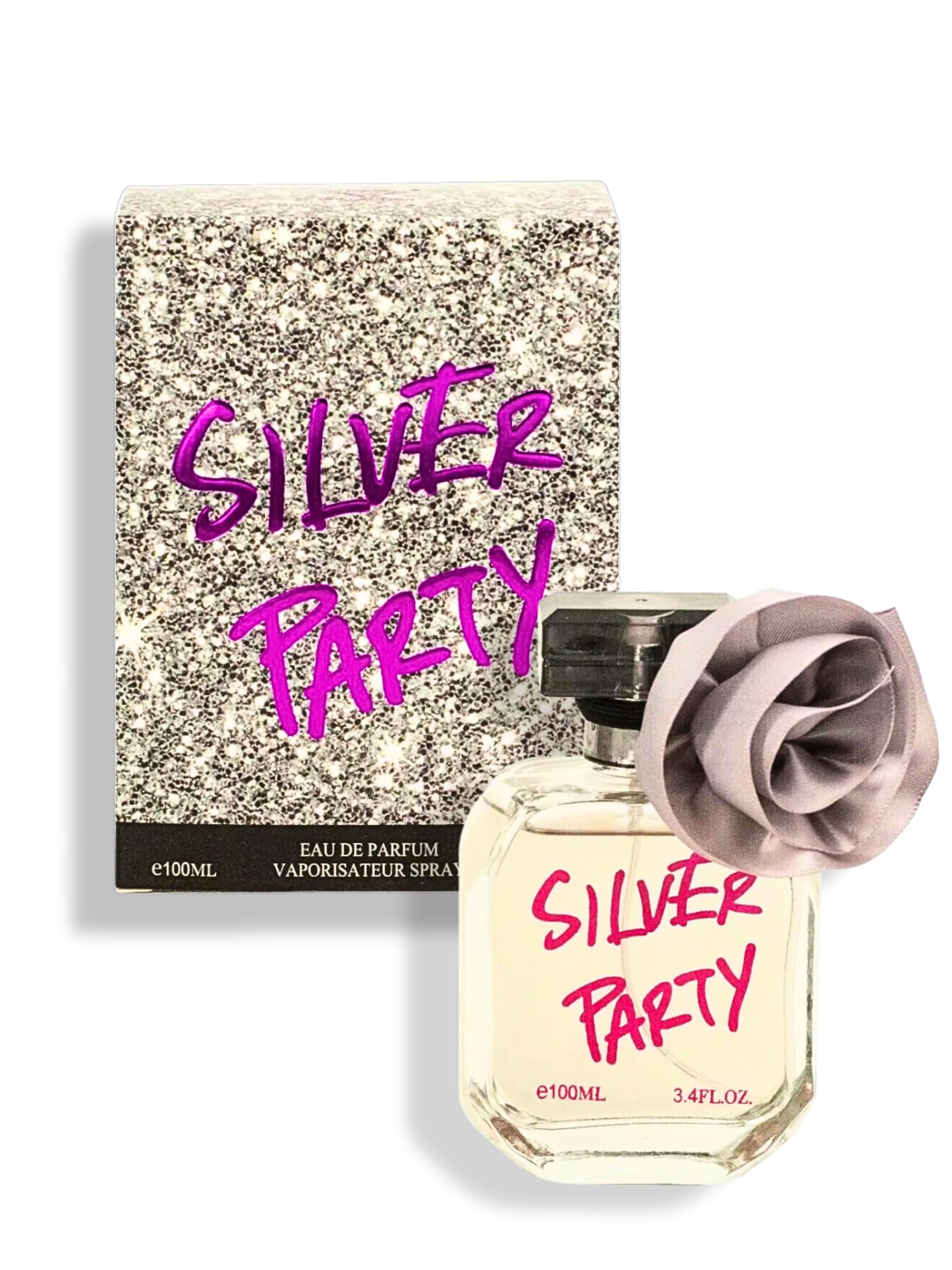 Amazon.com : SILVER PARTY EAU DE PARFUM 3.4 FL. OZ. Floral Fruity