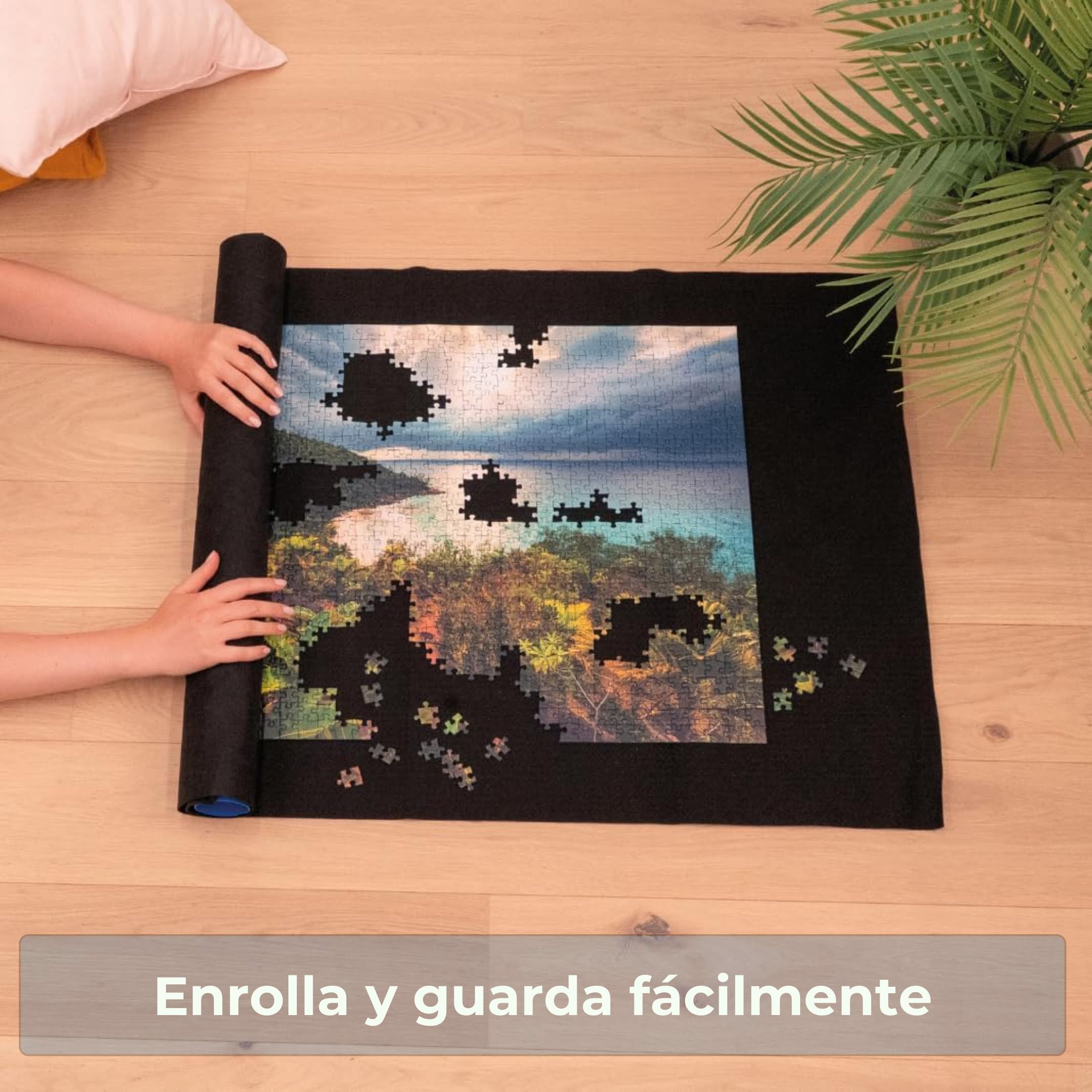 Ravensburger - Tapete Puzzle New Roll Your Puzzle Board | Tapete para Puzzles De 300 A 1500 Piezas | Guarda Puzzles con Tubo De Plástico Resistente | Alfombra para Almacenaje | Idea Regalo