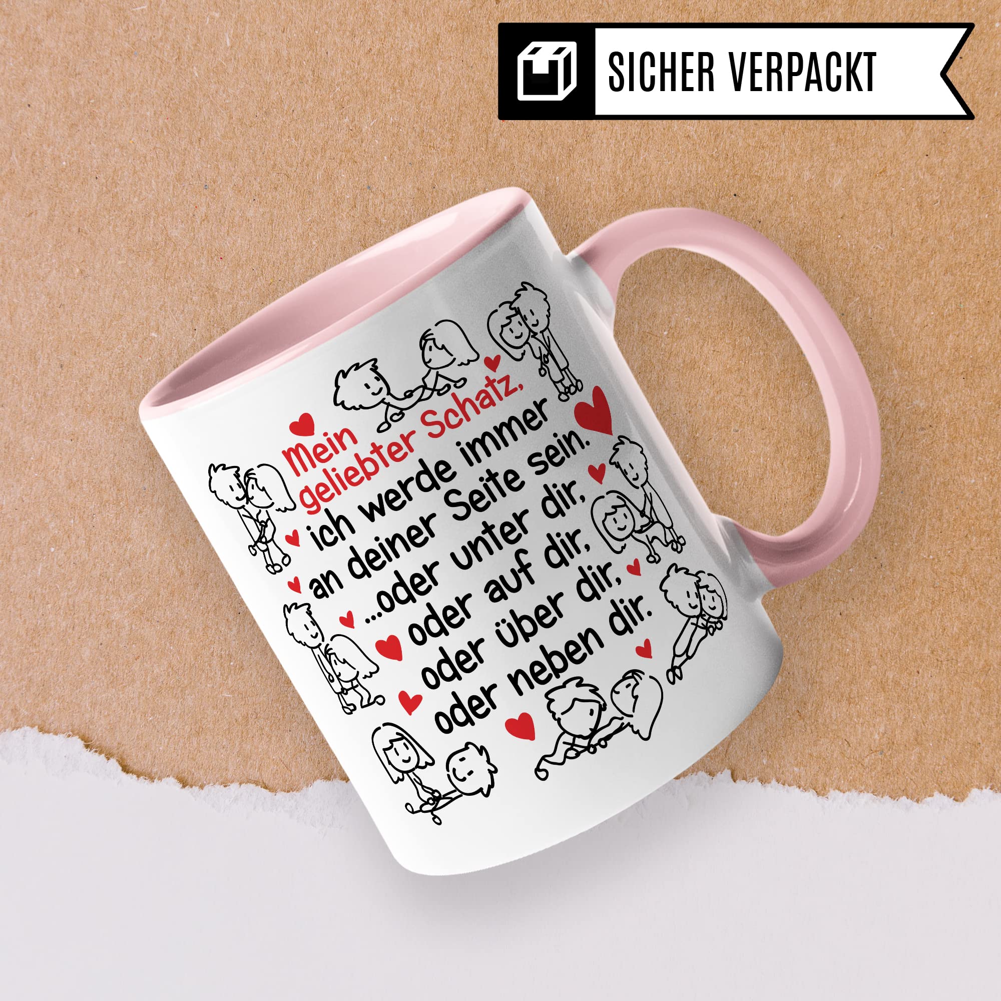 Tazza Regalo Per Marito, Con Scritta In Lingua Tedesca Lieber