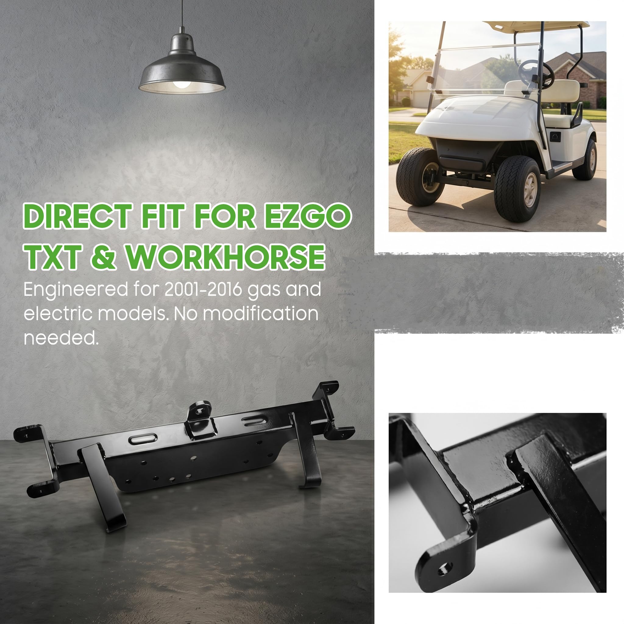 10L0L Golf Cart oś przednia Weldment 602513 do samochodów gazowych i elektrycznych EZGO TXT od 2001