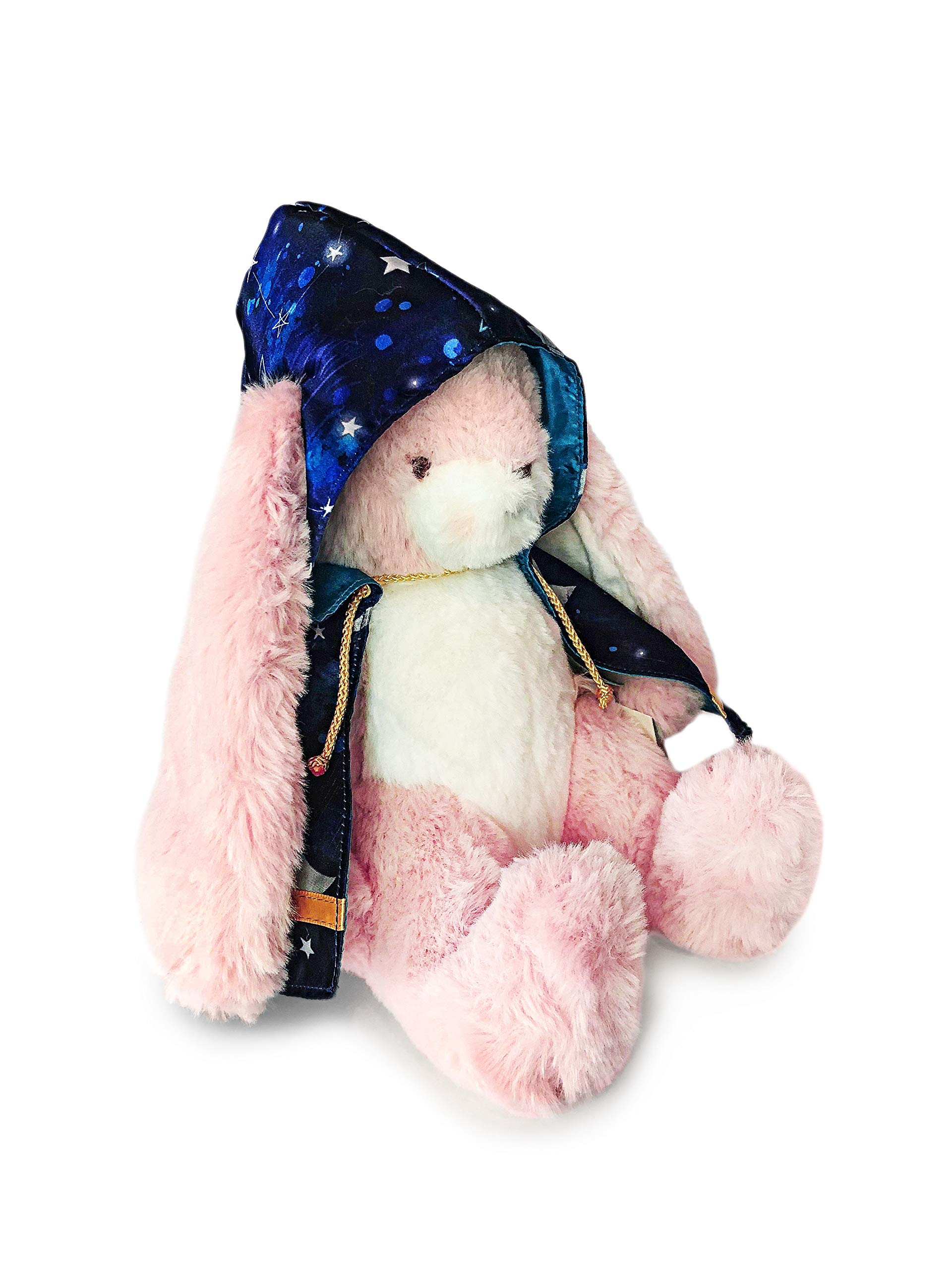 Plush Stuffed Bunny Rabbit, 12 inches (Soft Pink)