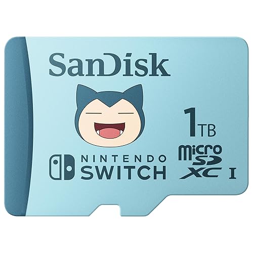 SanDisk 1TB Pokemon Relaxo microSD Card
