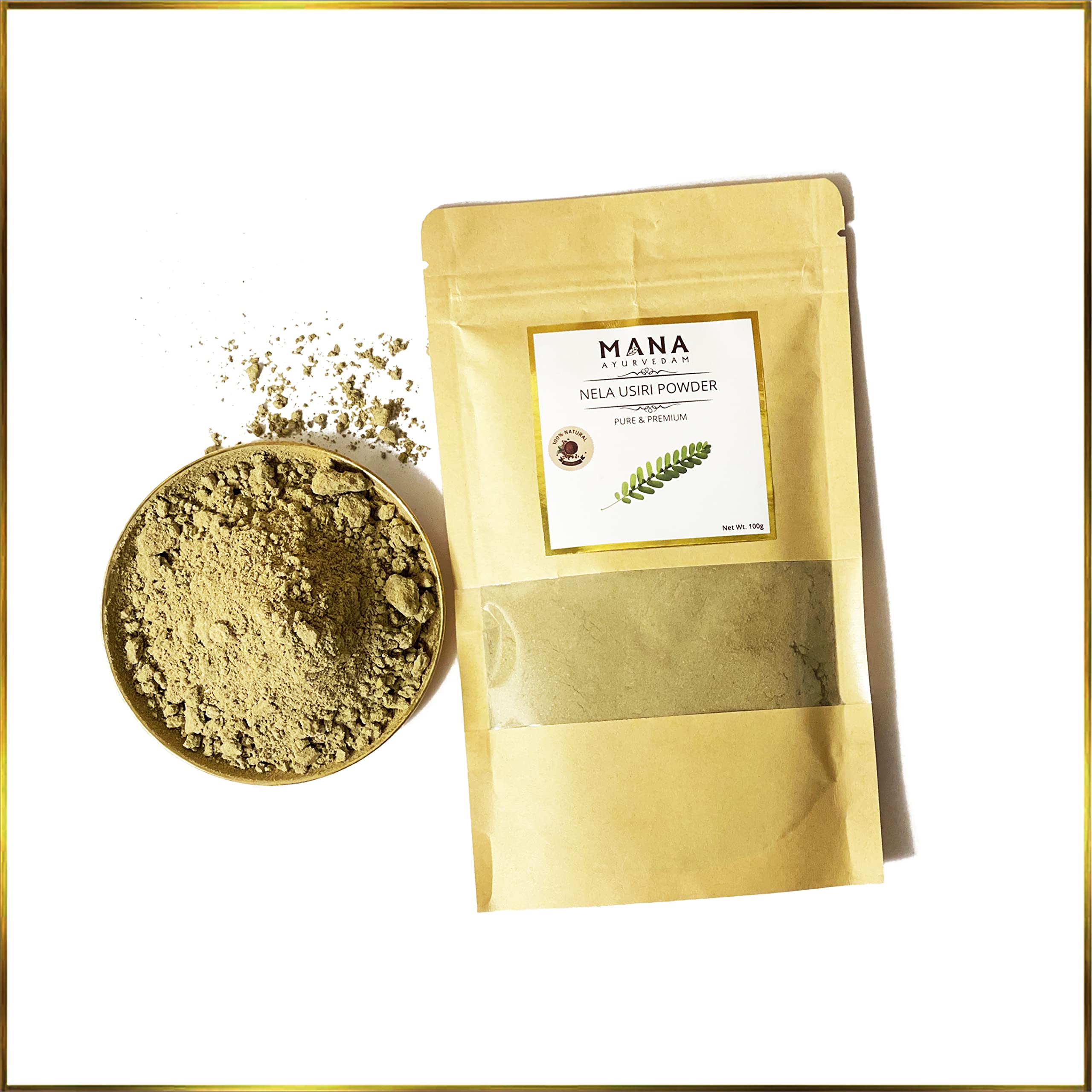 MANA AYURVEDAM NELA USIRI POWDER | 100g