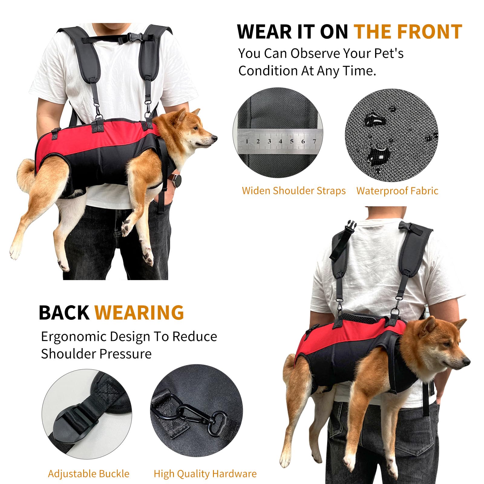Amazon.co.jp: VanderHOME 犬 抱っこ紐 スリング 犬用 抱っこ