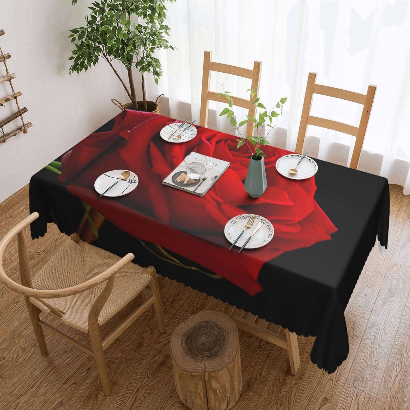 Nappe pour cuisine et salle à manger rectangulaire 137 x 183 cm