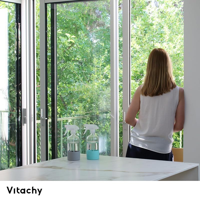 Flacone spray blu e grigio - vista 5