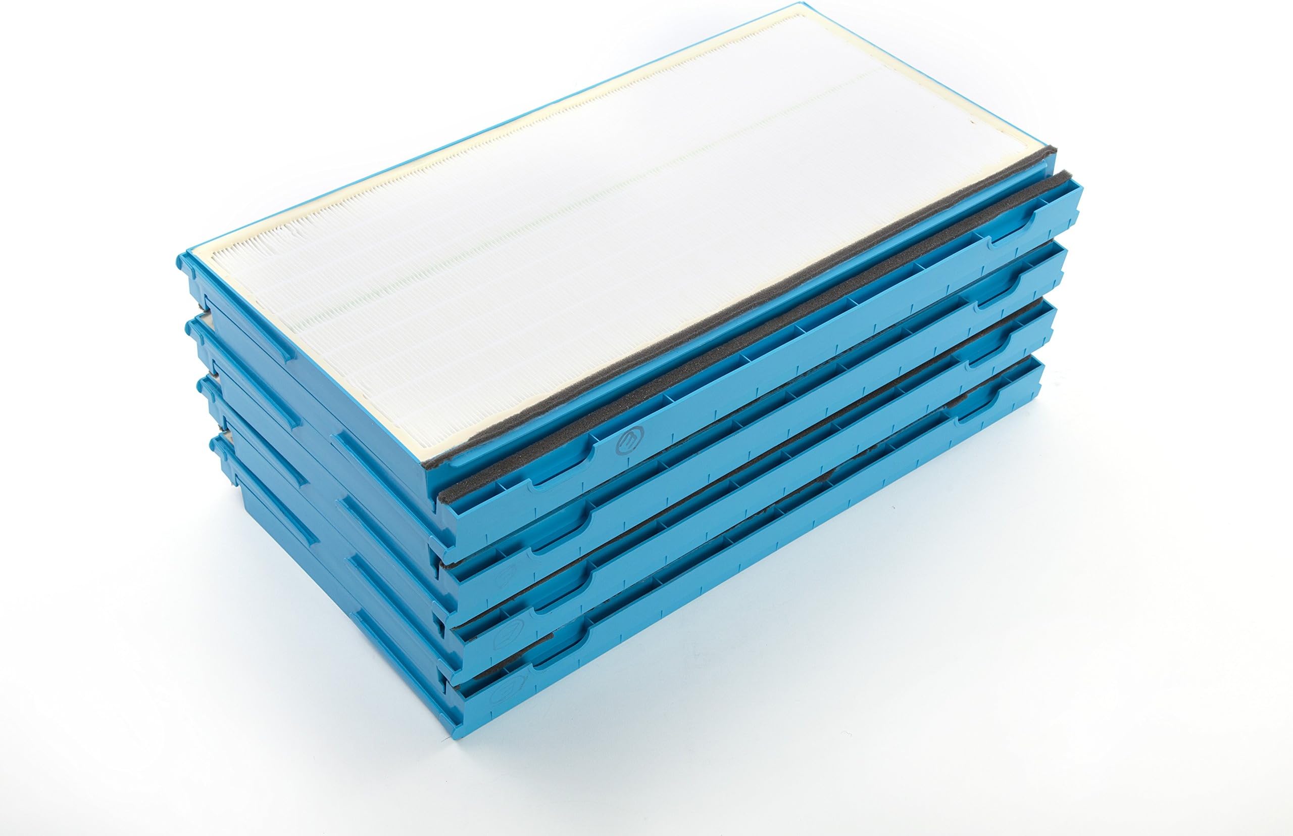 GVSFilter Technology 80.021.0004.00.AA F7 ECO Bacticell Filter Panels, Blue/White (Pack of 8)