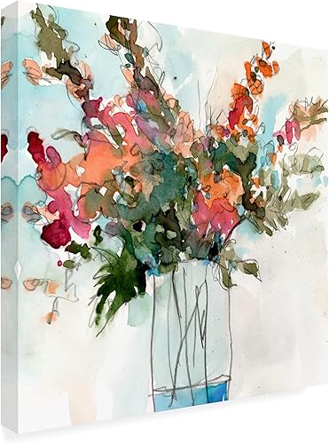 Miniatura 2 de Trademark Fine Art Lienzo con texto en inglés Water Garden Still Life I por Samuel Dixon