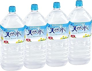 【みのる商事】サントリー 南アルプス 天然水 2L、4本 ペットボトル｜軟水｜水 2l／天然水／お水｜ナチュラルミネラルウォーター（2リットル）
