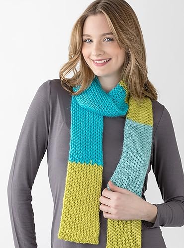 Miniatura 7 de Authentic Knitting Board Telar de madera de 32 clavijas, doble punto y punto único