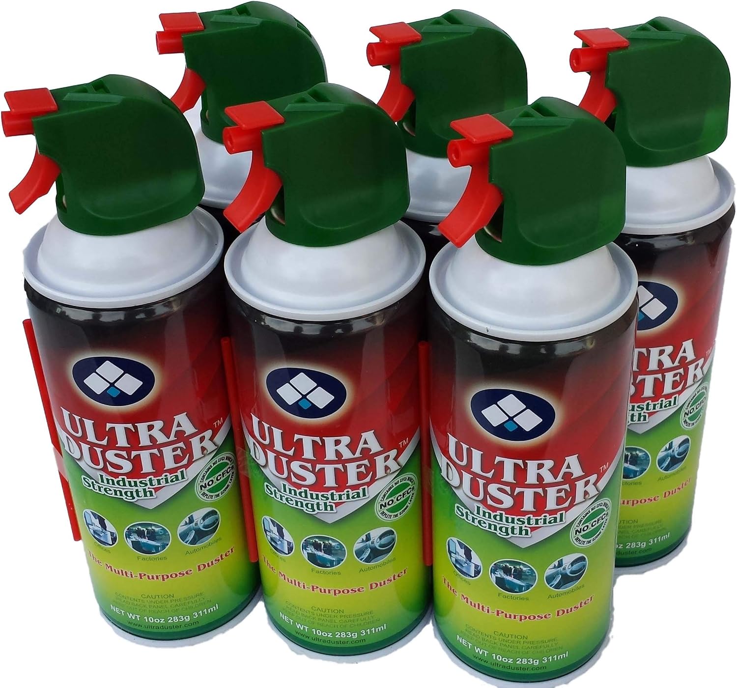 Ultra Duster Canned Air Net 10 Oz 6-Pack