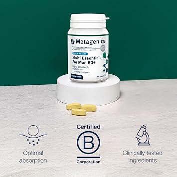 Metagenics Multi Essentials for Men 50+, Multivitamin - 60 Capsules