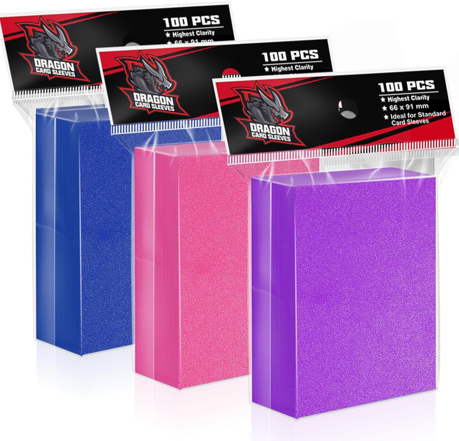 3 Colors Trading Card SleevesPlastic Card Sleeves Djibouti | Ubuy