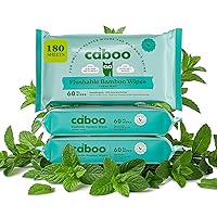 Vista 11 de Caboo Toallitas desechables sin árboles, certificadas desechables, seguras para sépticas, biodegradables, sin químicos, sin perfume para adultos