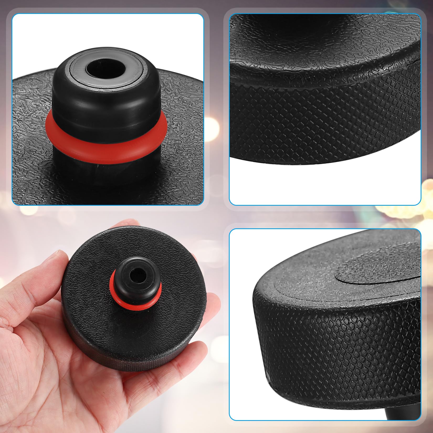 Katsu Set 4 Cuscinetti In Gomma Per Jack Tesla Model 3/Y/S/X - Adattatori Per Sollevamento Telaio, Con Custodia Da Trasporto - 4