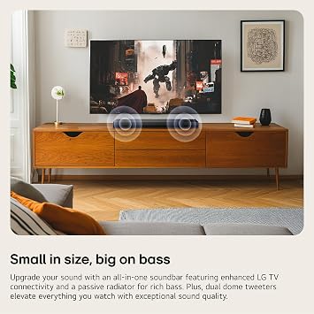 LG S20A 2.0 ch. Soundbar, Dolby Digital, TV Synergy, Wow Interface, DTS Digital Surround