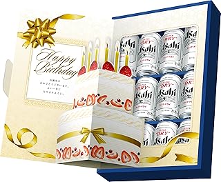 アサヒスーパードライ誕生日ギフトセット(AS-BG) [ 350ml×10本,500ml×2本 ] [ギフトBox入り][贈り物 プレゼント]