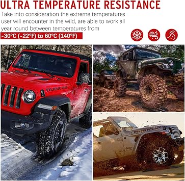 BUNKER INDUST Off Road Traction Boads, 2 Pcs Short Recovery Track Traction Mats for 4WD Mud, Sand, Snow Ramps-Black Tire Traction Tool (Without Strap)