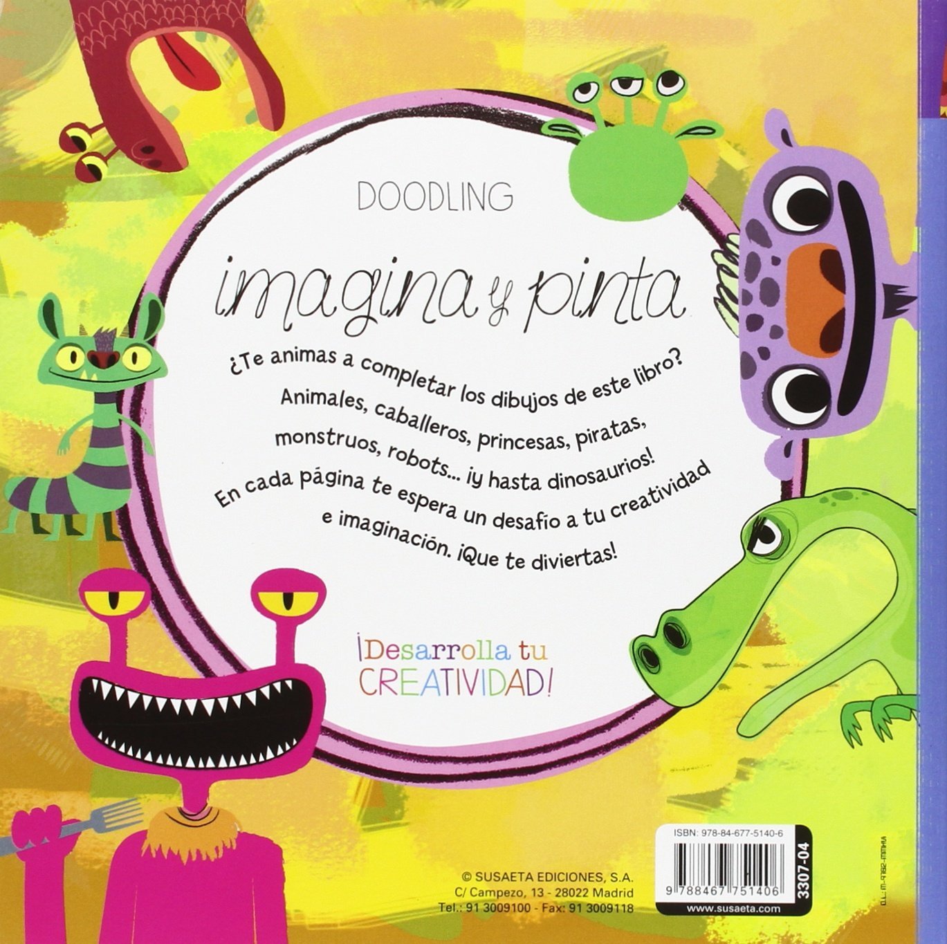 Doodling imagina y pinta
