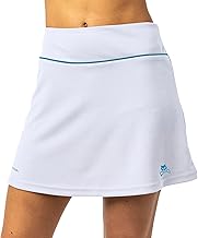 Wow Bi-Vibrant Wolf On Wings White Padel Skirt