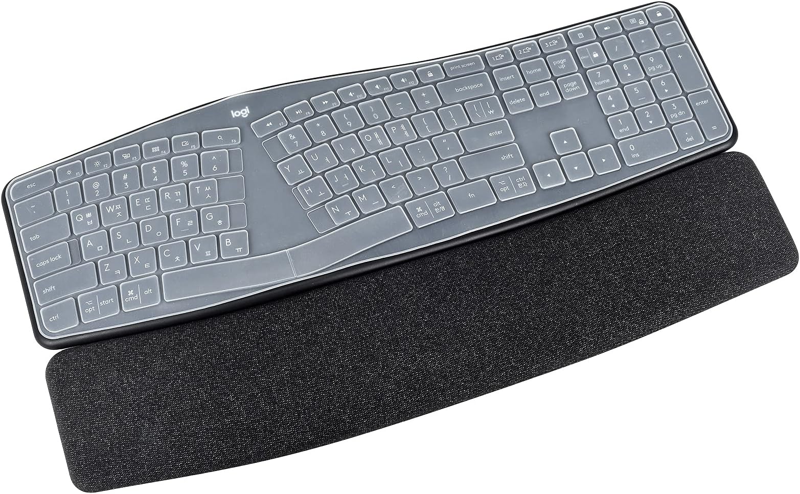 Silicone Keyboard Cover for Logitech Ergo K860 Wireless