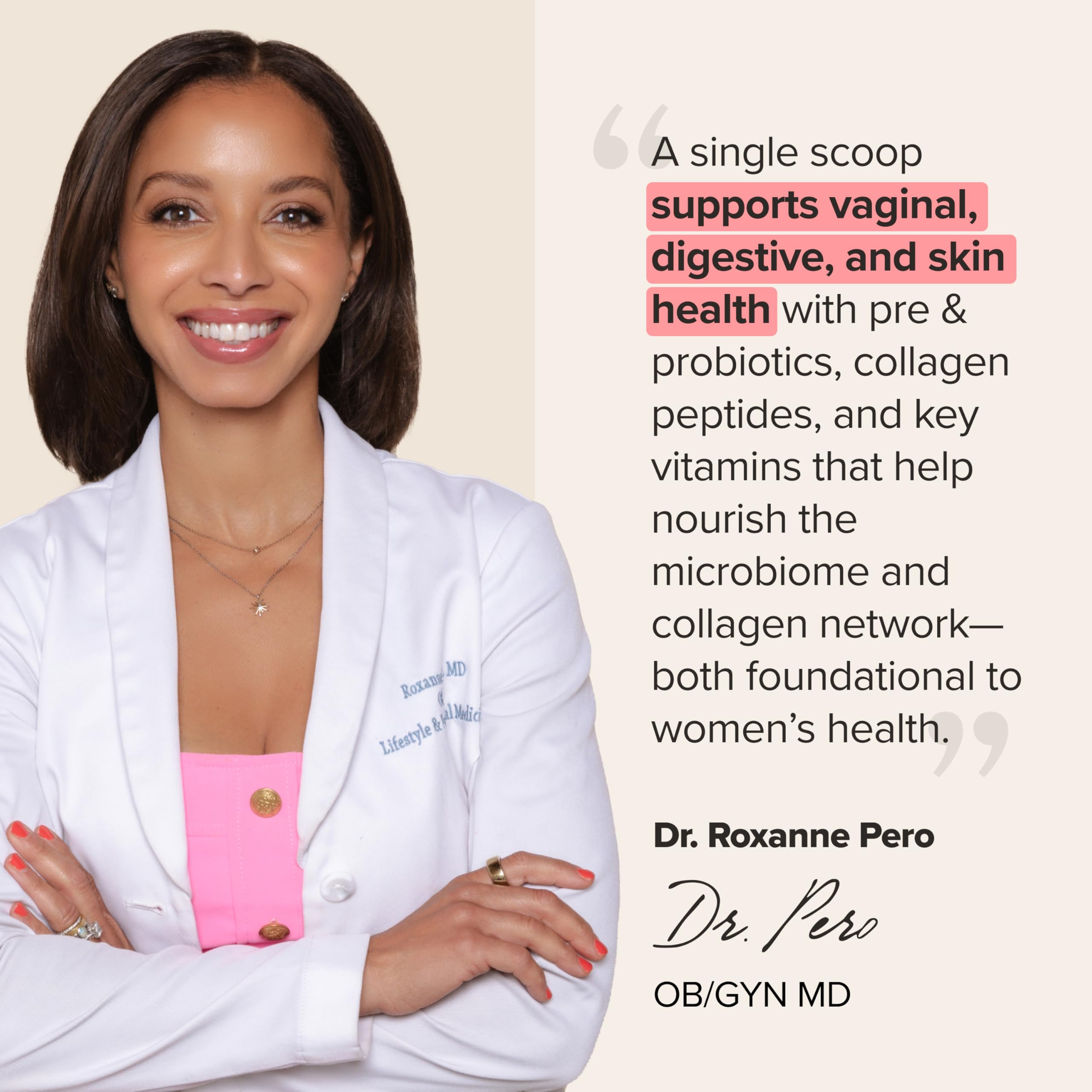 URO Probiotic + Collagen Powder – Vaginal, Skin & Gut Health – 20 Servings — Amazon image 7