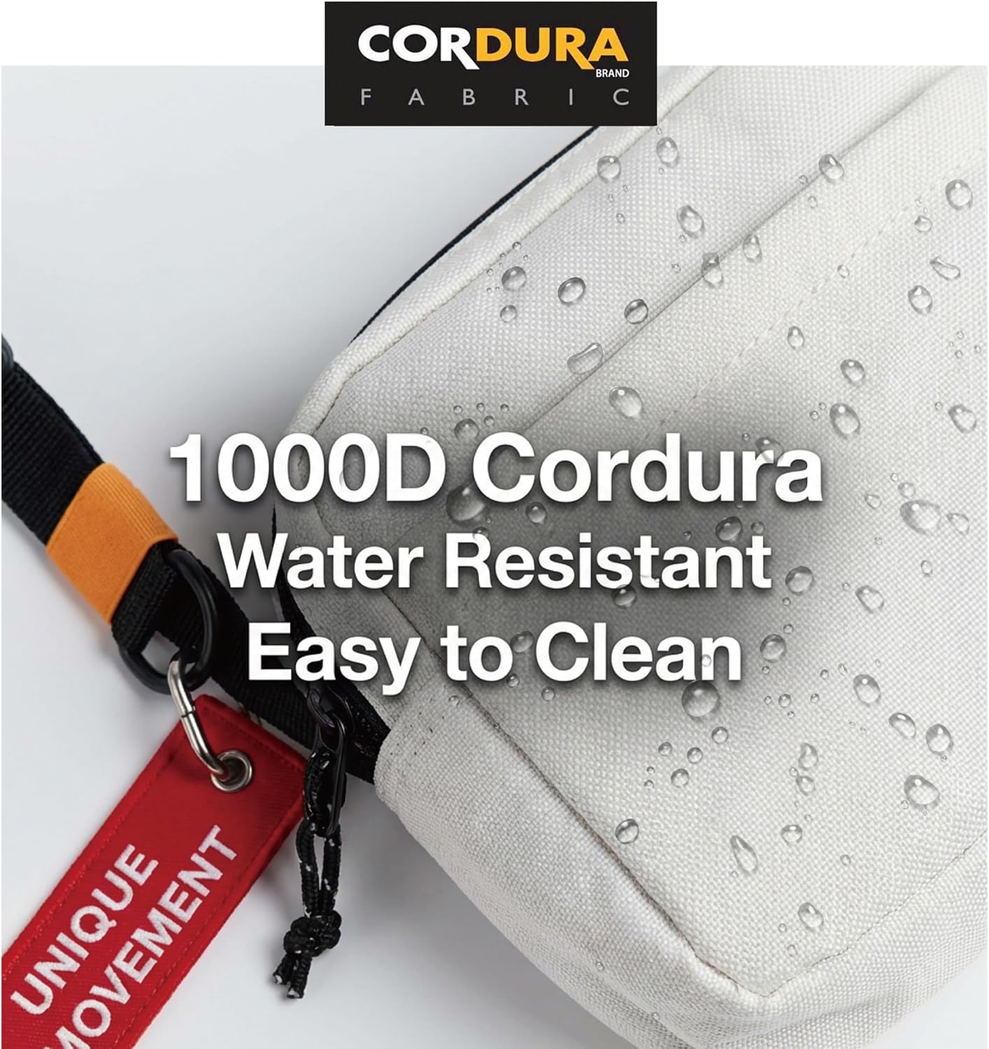 Rough Enough Crossbody Bag for Men Women Anti Theft RFID Blocking Cordura Shoulder Bags Phone Purse