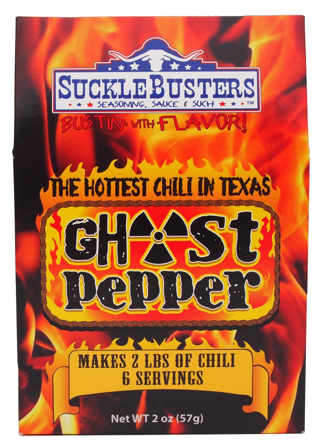 SuckleBusters SBCS022 Ghost Pepper Chili Kit - the Hottest Chili in Texas