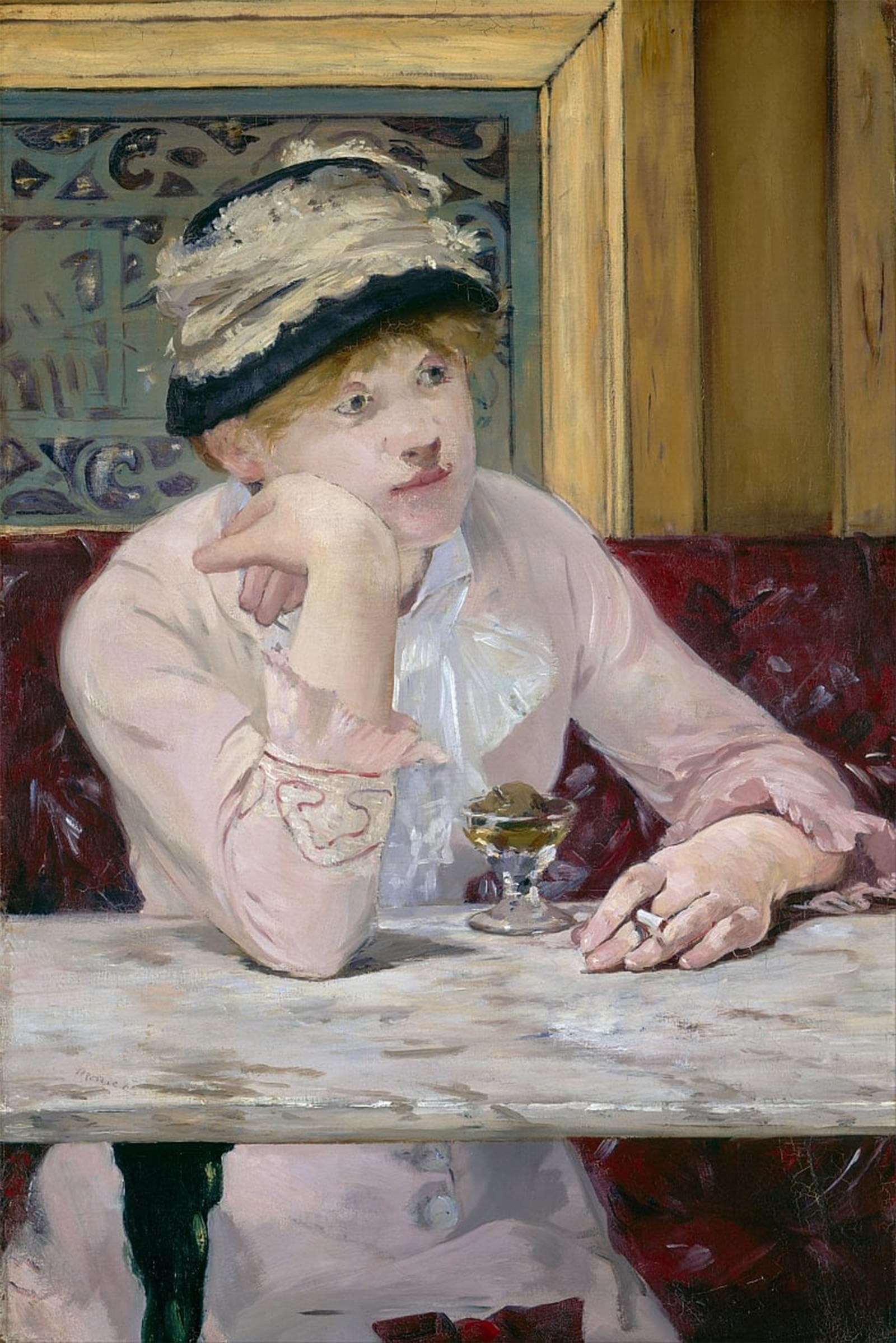 POSTERIIk Famous Animal Posters Vintage Picture Plum by Edouard Manet Modern Wall Decor for Home Decor 60x90cm