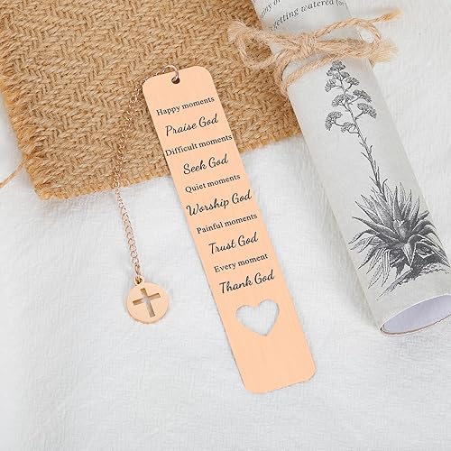 Miniatura 4 de Marcadores de versículos bíblicos para amantes de los libros, regalos de las Escrituras cristianas para mujeres, hombres, amigos, regalo de bautismo
