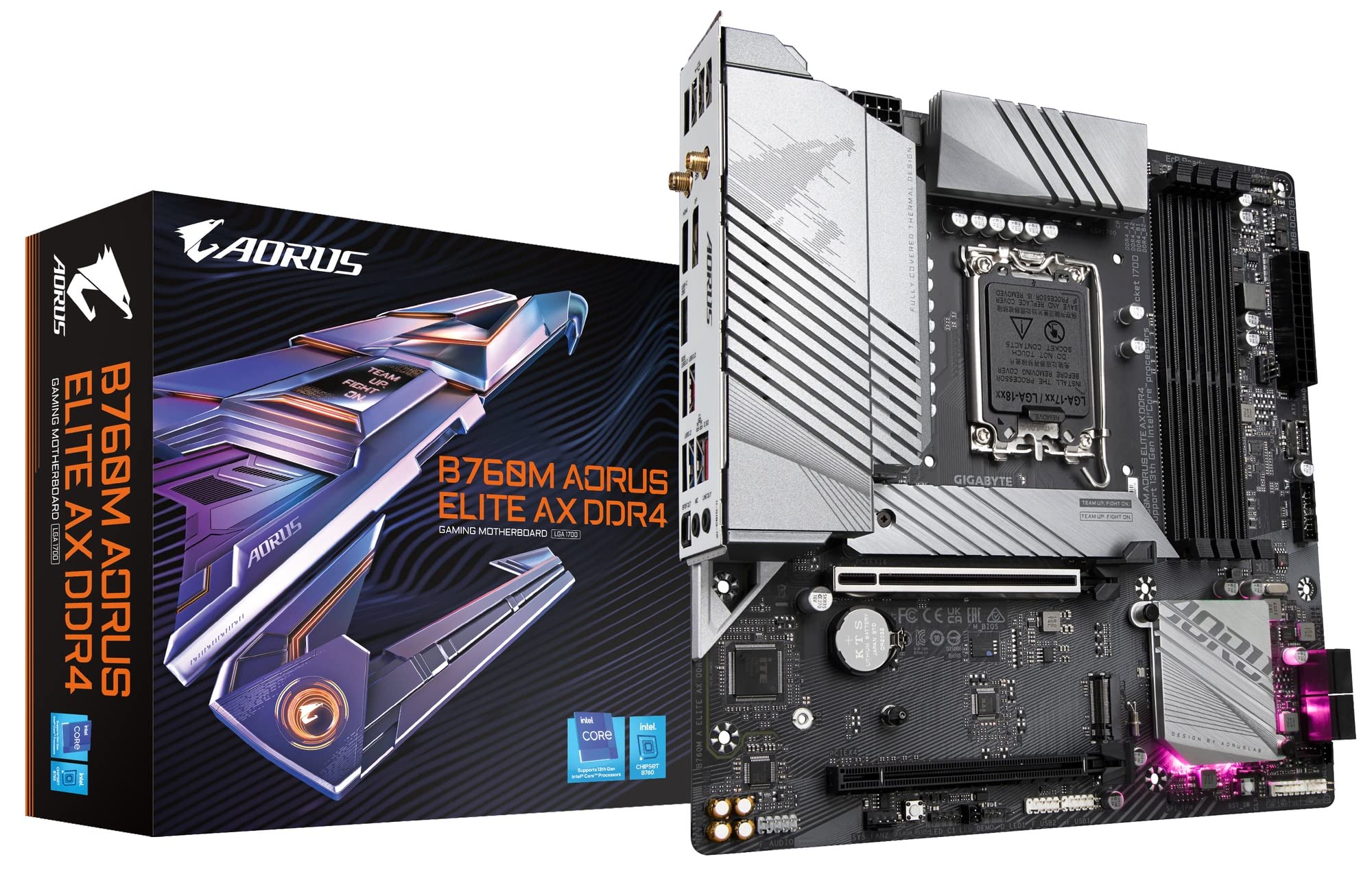 Amazon | GIGABYTE マザーボード B760M AORUS ELITE AX DDR4 MB5980 
