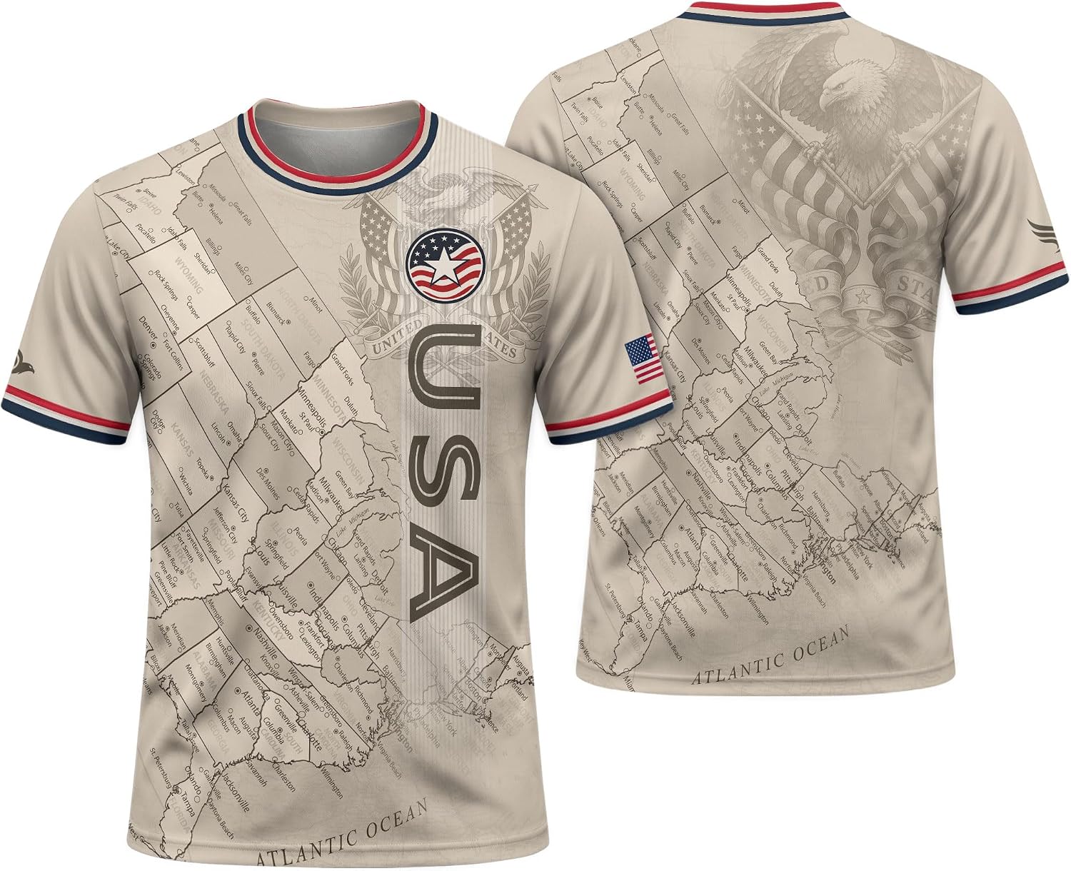 America Jersey Soccer, Soccer Jerseys for Men, USA Shirts for Women