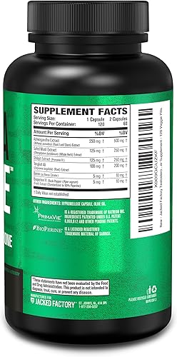 Vista 8 de Jacked Factory Potenciador de testosterona para hombres PRIMASURGE - con Tongkat Ali, PrimaVie, Ashwagandha - Aumenta la vitalidad, el crecimiento