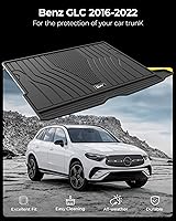 Vista 137 de 3W Alfombrillas de suelo aptas para Benz E-Class 2017-2023 TPE para todo tipo de clima, ajuste personalizado para E300, E320, E400, E350, E63, E550