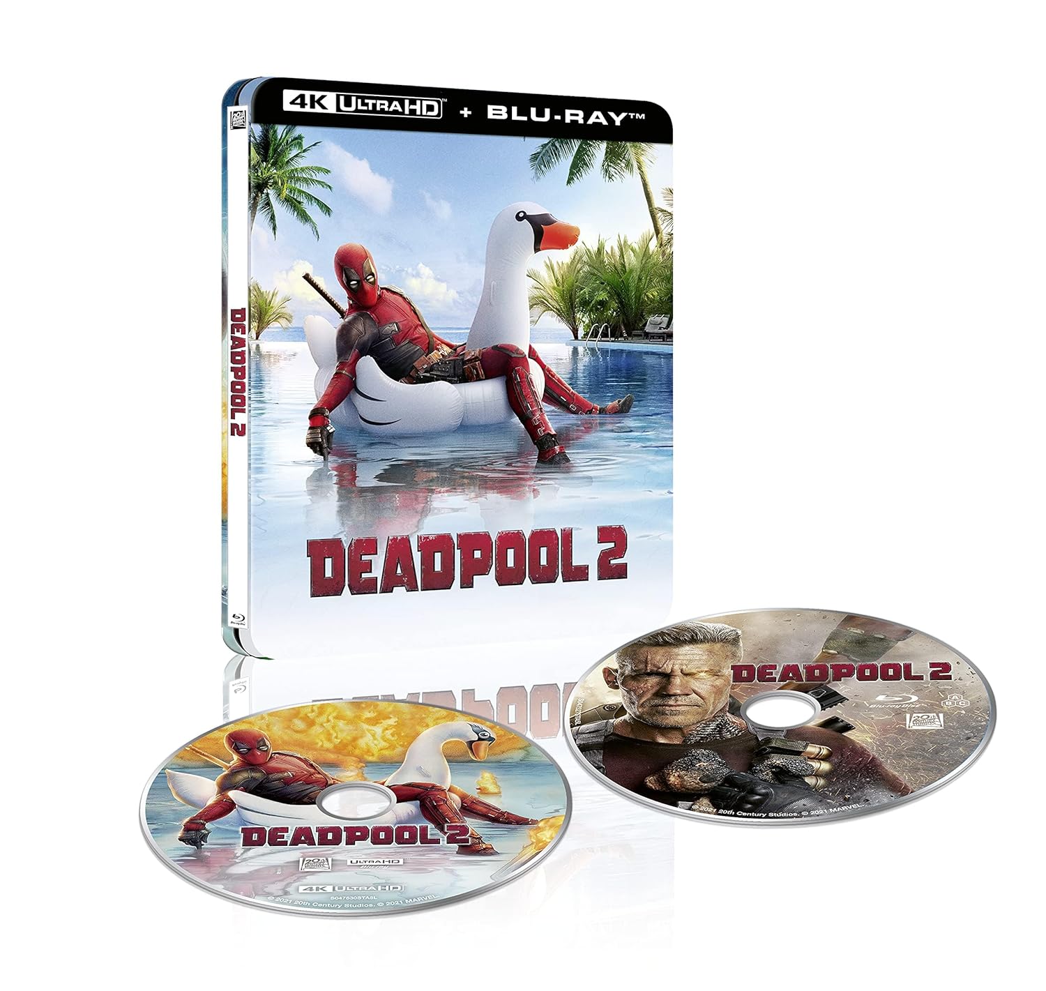 Deadpool 2 (Exclusive Lenticular Steelbook) [4K Ultra HD + Blu-ray]